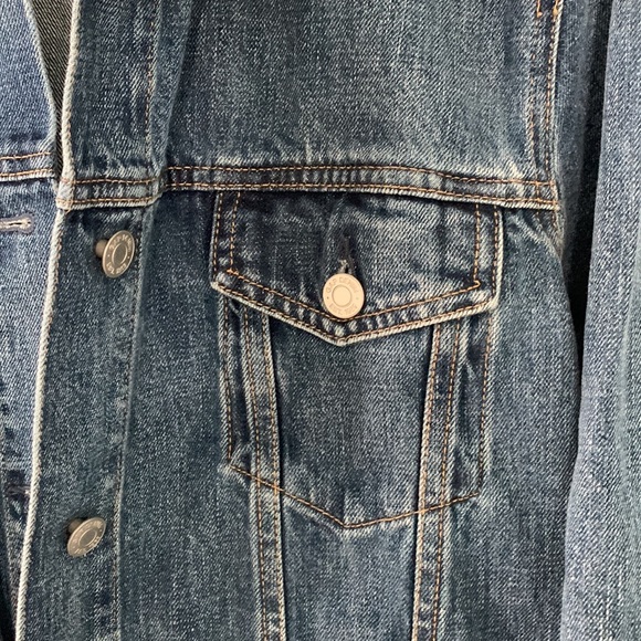 NWT GAP Jean Jacket XL Tall - Picture 3 of 8